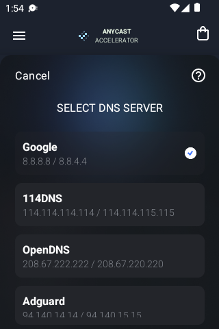 anycast加速器的相关问题android下载效果预览图